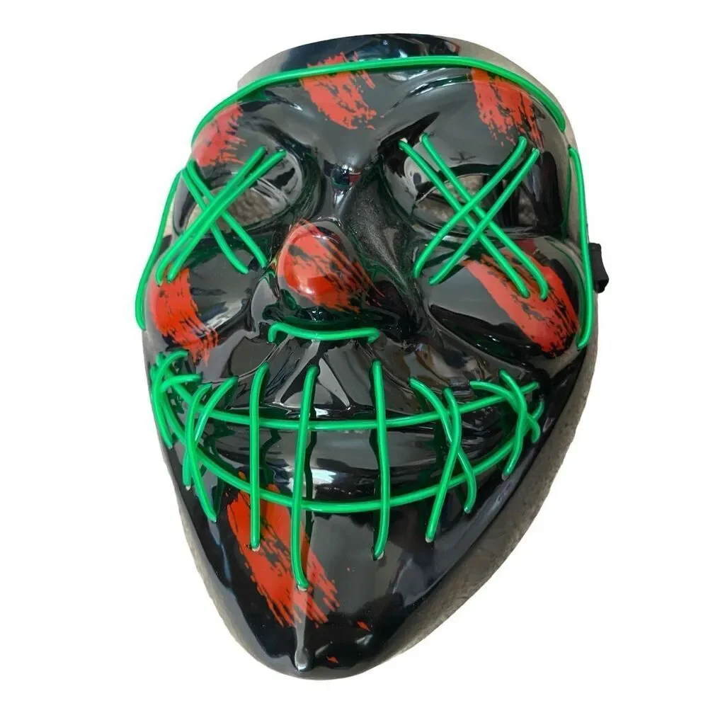 Lot Of 2 Halloween Masks Dressup Cosplay Costume Horror Spooky Dress Up